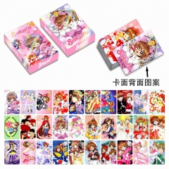 动漫周边 小樱 双面30张LOMO卡盒装高清小卡 书签30张/套
