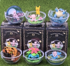6PCS/SET Pokemon Cartoon Anime PVC Figure