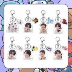 30 Styles K-POP BTS Bulletproof Boy Scouts Cartoon Anime Acrylic Keychain