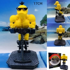 17cm 肌肉健身可达鸭