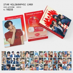 外贸45张满天星小卡TXT男团日专辑Starkissed周边星星闪卡LOMO卡
