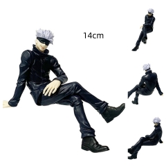 14CM Jujutsu Kaisen Gojo Satoru Cartoon PVC Anime Figure