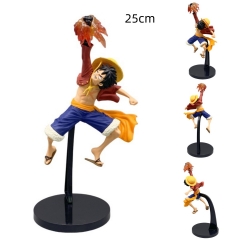特技路飞(橙)袋装配盒 约25CM