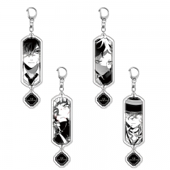4 Styles Bungo Stray Dogs Cartoon Pendant Anime Acrylic Keychain