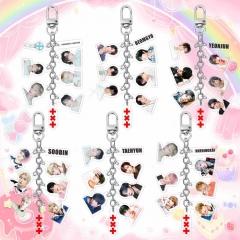 26 Styles K-POP TXT TOMORROW X TOGETHER Cartoon Anime Acrylic Keychain