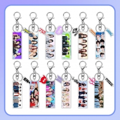 40 Styles K-POP BTS Bulletproof Boy Scouts Cartoon Anime Acrylic Keychain
