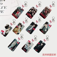 10 Styles K-POP BTS Bulletproof Boy Scouts Cartoon Anime Acrylic Phone Strap Lanyard Card Holder