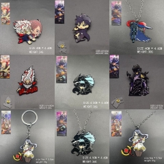 超自然武装胆大党合金钥匙扣 我独自升级钥匙扣配件 项链 背包