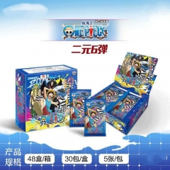 30PCS/SET One Piece Cartoon Anime Card