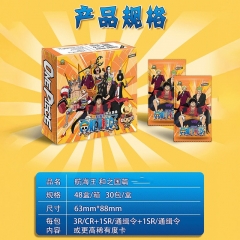 30PCS/SET One Piece Cartoon Anime Card