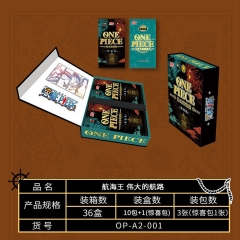 11PCS/SET One Piece Cartoon Anime Card