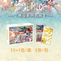 13PCS/SET One Piece Cartoon Anime Card