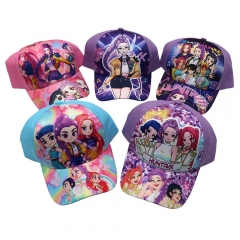 5 Styles K-Pop: Demon Hunters Cartoon Cap Anime Baseball Hat