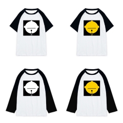 电锯人蕾塞同款 T恤黑白