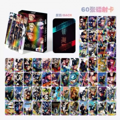 60PCS/SET Jujutsu Kaisen Cartoon Anime Lomo Card