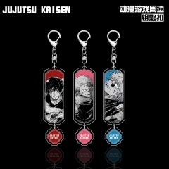 3 Styles Jujutsu Kaisen Cartoon Anime Acrylic Keychain