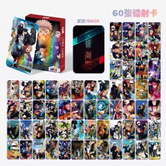 60PCS/SET Jujutsu Kaisen Cartoon Anime Lomo Card