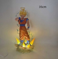 无限超二悟空 可发光 35cm 重量：1465g 包装：泡沫+纸箱