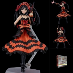 16cm figma - 585  时崎狂三 约会大作战 手办模型