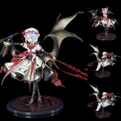 24cm Touhou Project Remilia Scarlet Cartoon Anime PVC Figure