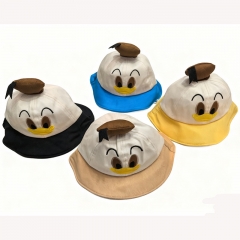 7 Styles Mickey Mouse and Donald Duck Cartoon Cap Anime Bucket Hat