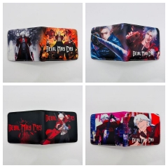 5 Styles Devil May Cry Cartoon Wallet Anime Short Purse