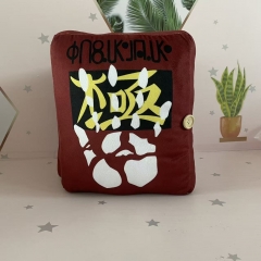 动漫二次元周边全职猎人库洛洛·鲁西鲁书本抱枕双面印花仿真书籍