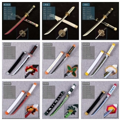 (Metal) 43cm 22 Styles One Piece Roronoa Zor Cartoon Anime Metal Sword Weapon