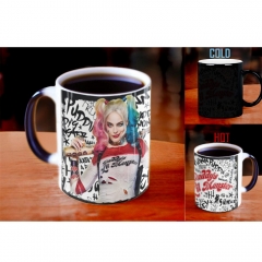 2 Styles Birds of Prey Cartoon Pattern Ceramic Cup Anime Changing Color Ceramic Mug