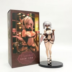 伺酒女郎辛西娅 高28cm，重248g 彩盒尺寸17×9×29 一箱40个