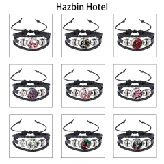 12 Styles Hazbin Hotel Cartoon Anime Bracelet Wristband