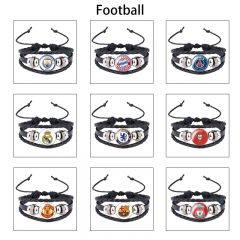 9 Styles Football Star Cartoon Anime Bracelet Wristband
