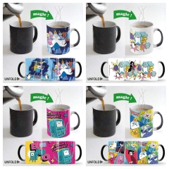 Adventure Time变色马克杯热感温渐变有趣咖啡茶水陶瓷杯子礼物