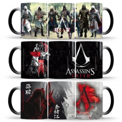 Assassin's Creed刺客信条 变色马克杯陶瓷热反应感温咖啡水杯子