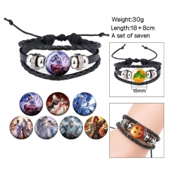 7PCS/SET Renegade Immortal Cartoon Anime Bracelet Wristband
