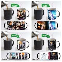4 Styles Bleach Cartoon Pattern Ceramic Cup Anime Changing Color Ceramic Mug
