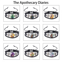 10 Styles The Apothecary Diaries Cartoon Anime Bracelet Wristband
