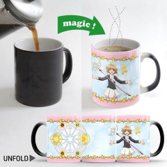 cardcaptor sakura百变小樱变色马克杯可爱少女感温咖啡水杯礼物