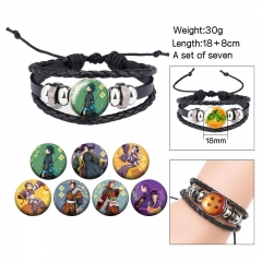 7PCS/SET The Apothecary Diaries Cartoon Anime Bracelet Wristband