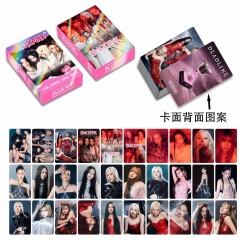 2 Styles 30PCS/SET K-POP BLACKPINK Cartoon Anime Lomo Card