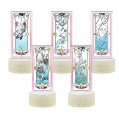 裂纹触摸）魔卡少女樱周边透明牌CLEAR CARD木之本樱内印彩印3D小夜灯