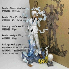 （纸箱+图）海贼王尼卡山治28CM 包装：泡棉+外箱