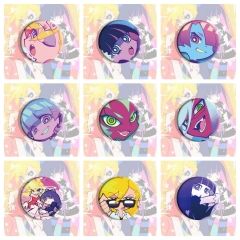 9 Styles Panty & Stocking with Garterbelt Cartoon Pin Anime Tinplate Brooch