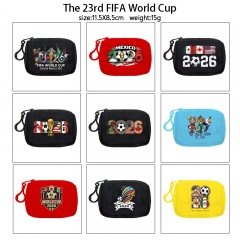 世界杯 动漫毛绒零钱包收纳包耳机包硬币零钱包