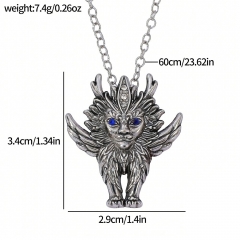 Italian Brainrot Cartoon Anime Alloy Necklace