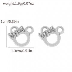Mickey Mouse Cartoon Anime Alloy Earring