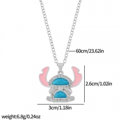Lilo & Stitch Cartoon Anime Alloy Necklace