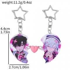 Alien Stage Cartoon Anime Alloy Keychain