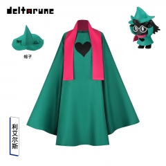 三角符文 利尔艾斯cosplay服装 像素游戏角色扮演万圣节披风斗篷