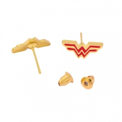 Justice League Cartoon Anime Alloy Earring